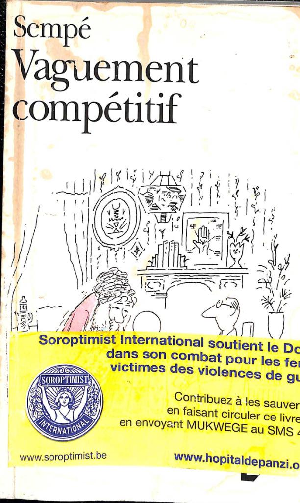 Sempé - Vaguement compétitif., Livres, BD, Enlèvement ou Envoi, Une BD, Utilisé, Jean-Jacques SEMPE