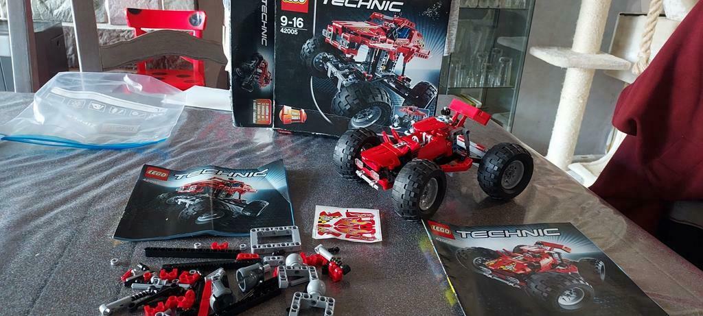 lego 42005 monster truck, Kinderen en Baby's, Speelgoed | Duplo en Lego, Ophalen of Verzenden, Gebruikt, Complete set, Lego