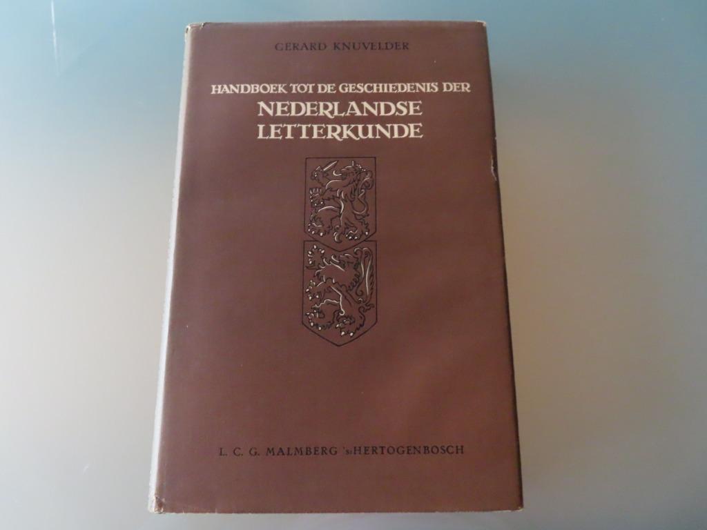 Handboek tot de geschiedenis der Nederlandse Letterkunde – G, Ophalen of Verzenden, Gerard Knuvelder, 20e eeuw of later, Gelezen