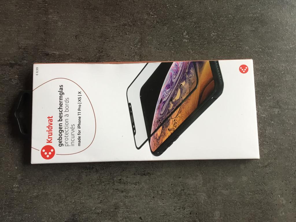 Verre de protection pour iPhone 11 pro/xs/s, Enlèvement ou Envoi, Comme neuf, IPhone 11 Pro, Façade ou Cover
