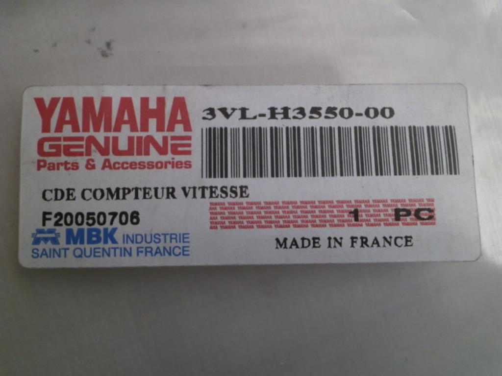 Snelheid en Toerental kabels voor Yamaha, Ophalen of Verzenden, Nieuw