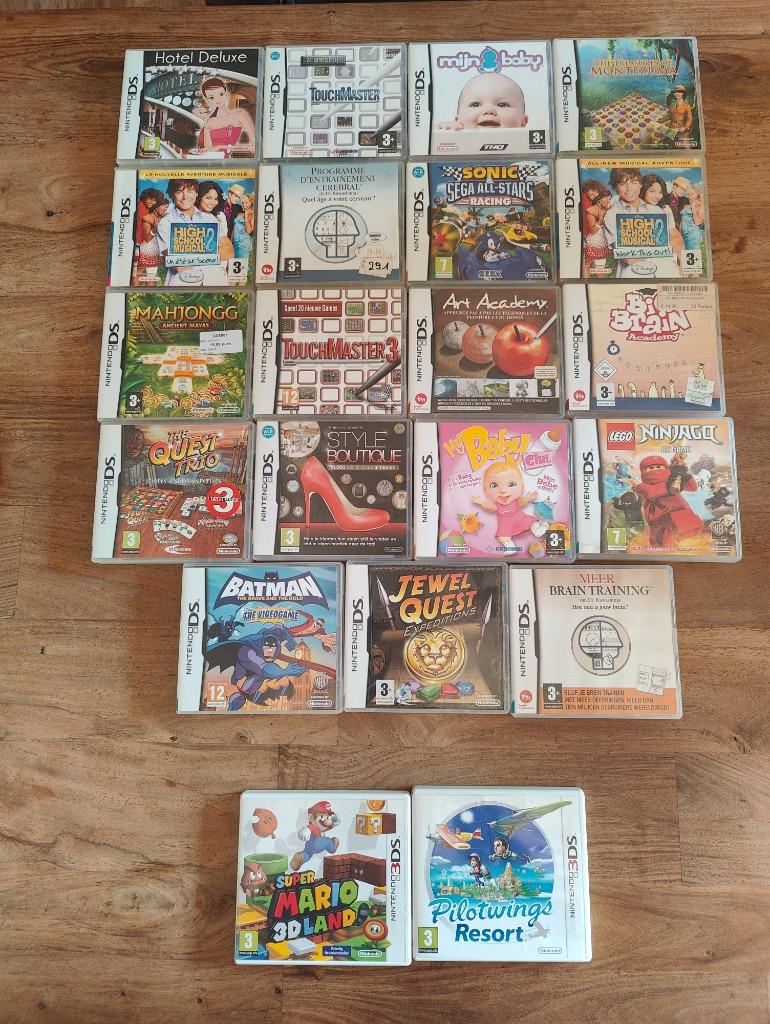 Lot Nintendo (3) DS spelletjes, Ophalen of Verzenden, Zo goed als nieuw