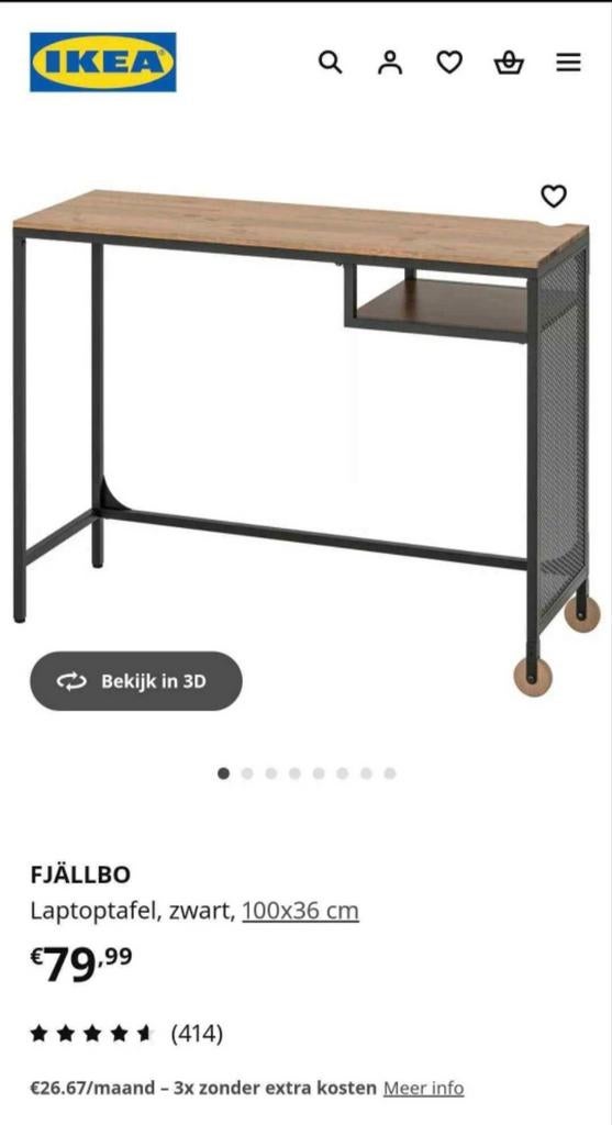 bureau, Ophalen, Met wielen, Nieuw