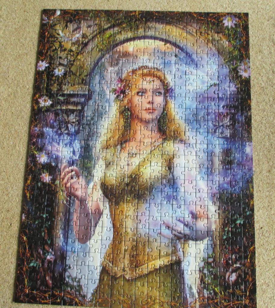 puzzel ravensburger 500 schoonheid, Enlèvement ou Envoi, 500 à 1500 pièces, Comme neuf, Puzzle