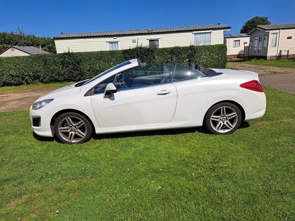 Peugeot 308 cc, Auto's, Voorwielaandrijving, 4 zetels, Zwart, Cabriolet