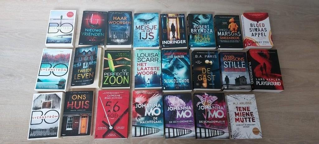 Verschillende thrillers, Boeken, Ophalen of Verzenden