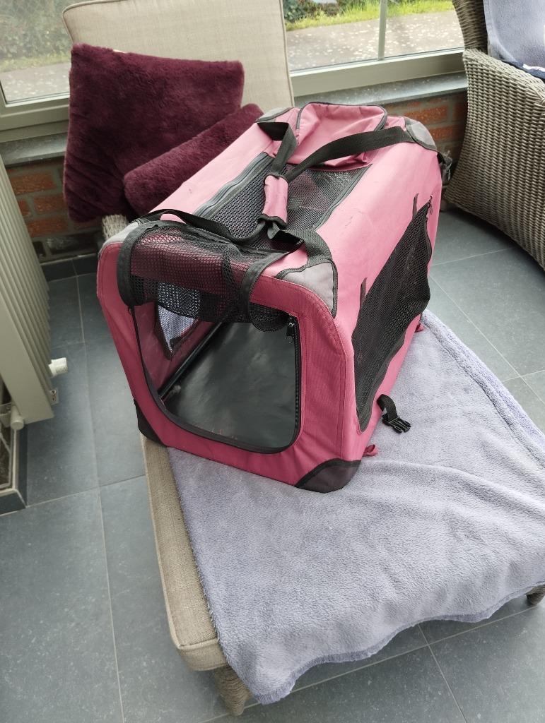 Hondenrugzak.   (ook voor andere dieren), Ophalen, Gebruikt