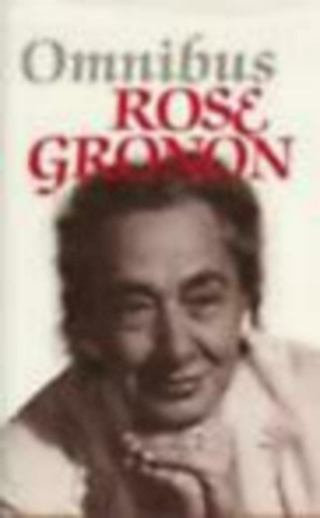 Omnibus Rose Gronon., België, Ophalen of Verzenden, Zo goed als nieuw, Rose Gronon