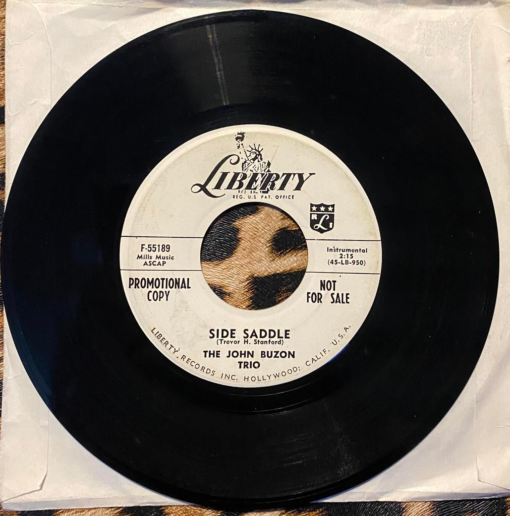The John Buzon Trio Side Saddle /lizette, Gebruikt, 7 inch, Single, Ophalen of Verzenden