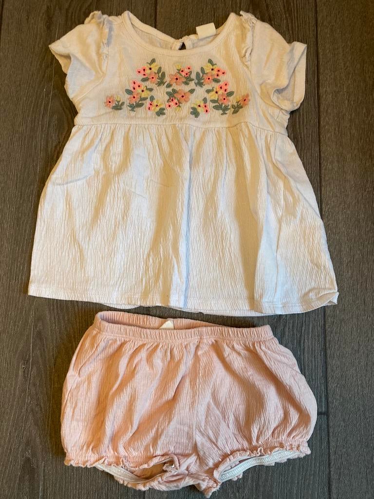 Lot vêtements fille taille 12 mois été, Gebruikt, Meisje