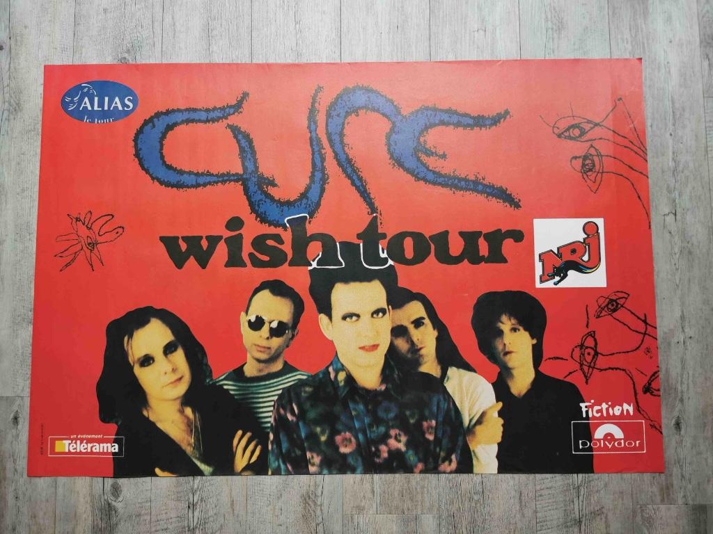 CURE - COLLECTOR - POSTER/AFFICHE RARE ! 80/120 CM, Enlèvement ou Envoi, Rectangulaire horizontal, Comme neuf, Musique