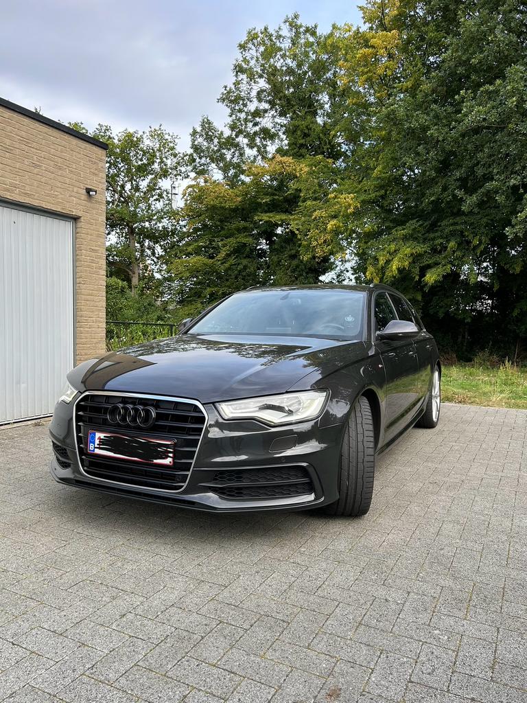 Audi A6 C7 2.0TDI, Auto's, Audi, Voorwielaandrijving, Euro 5, Zwart, 4 cilinders