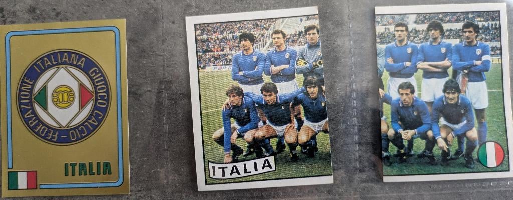 PANINI VOETBAL STICKERS EURO 84 ITALIA  3x incl  embleem, Verzenden, Nieuw