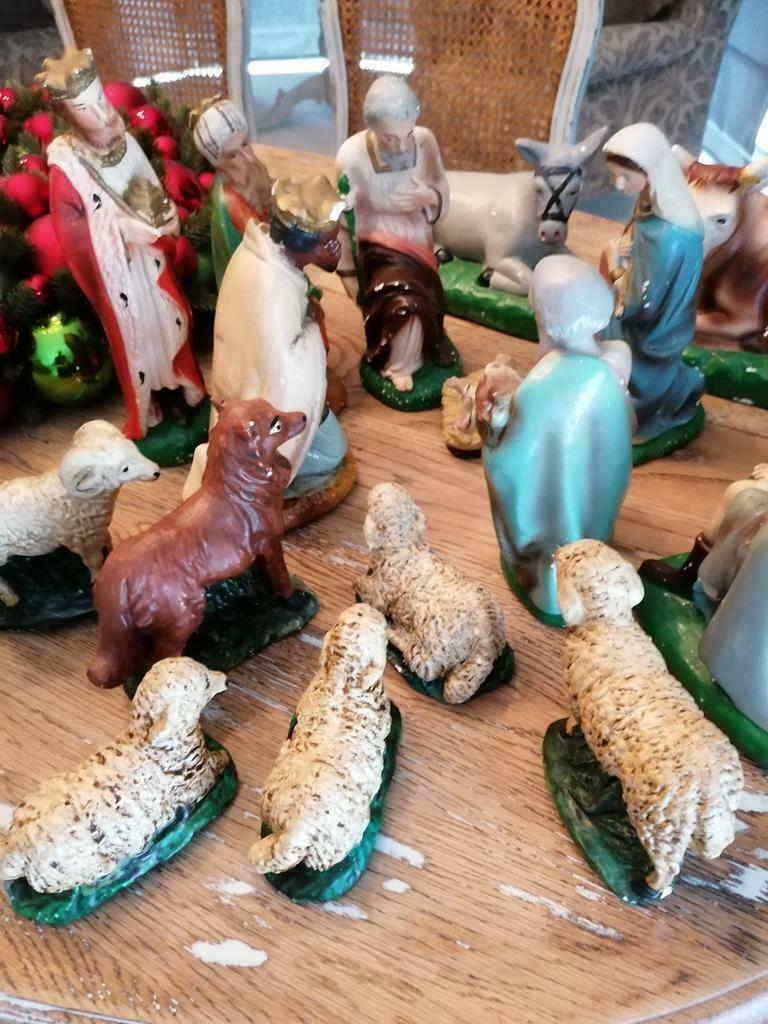 Prachtige complete kerstgroep, Ophalen
