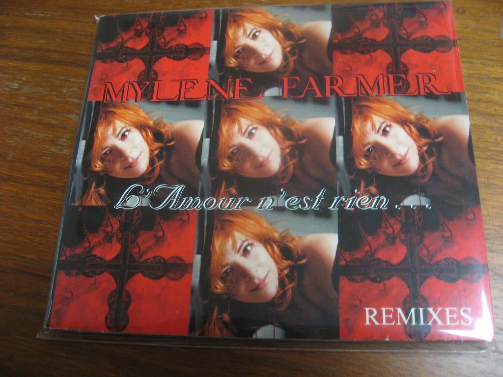 Mylene Farmer – L'Amour N'Est Rien... (Remixes) CD MAXI, Enlèvement ou Envoi, Comme neuf