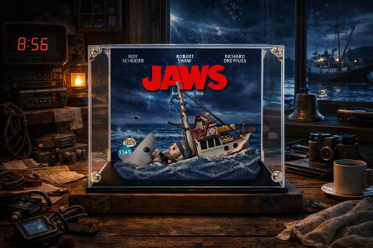Funko Pop Moments Jaws Showcase — Haaienetende boot, Ophalen of Verzenden, Nieuw