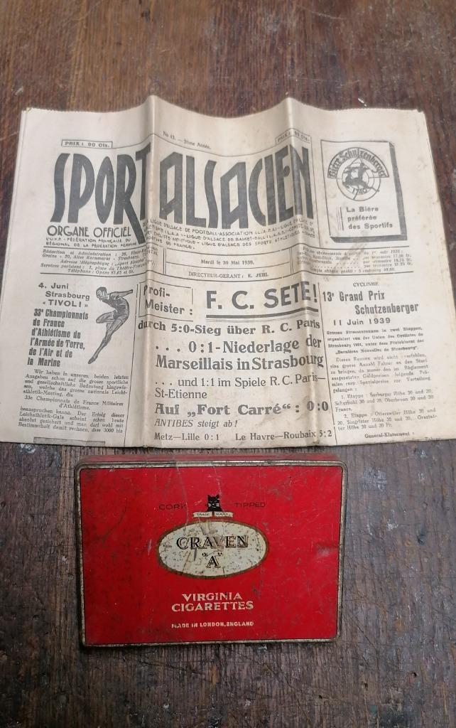 Craven sigarettendoos US Army American WW2, Verzenden