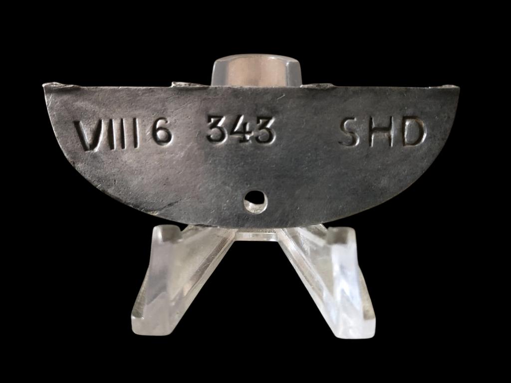 WW2 erkennungsmarke Sicherheitshilfsdienst /Luftschutzbund, Verzamelen, Ophalen of Verzenden