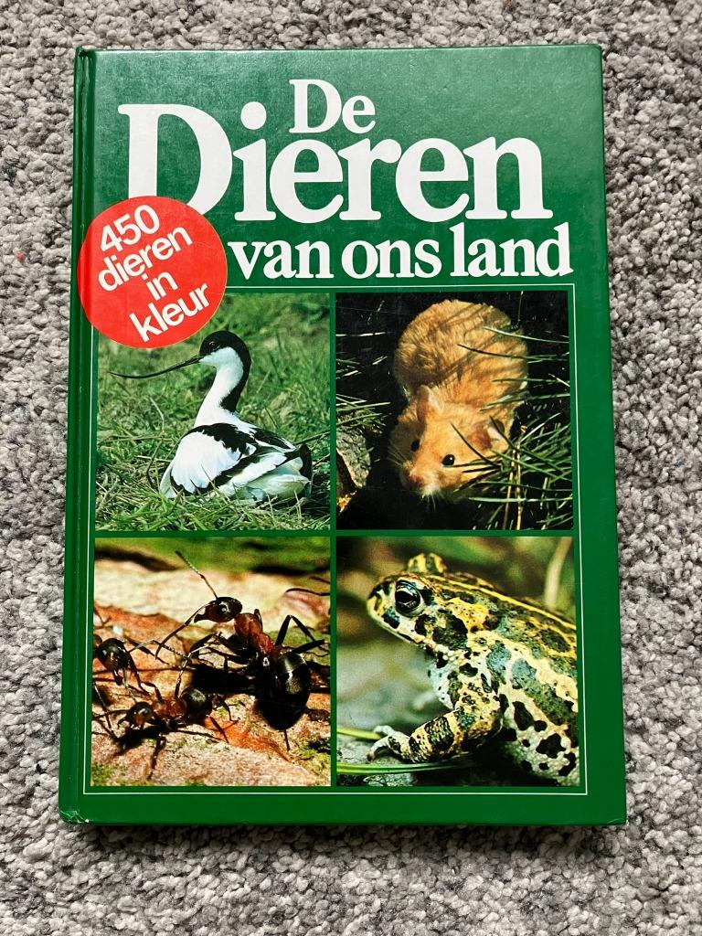 natuurboek: De dieren van ons land, Ophalen of Verzenden, Zo goed als nieuw, Natuur algemeen