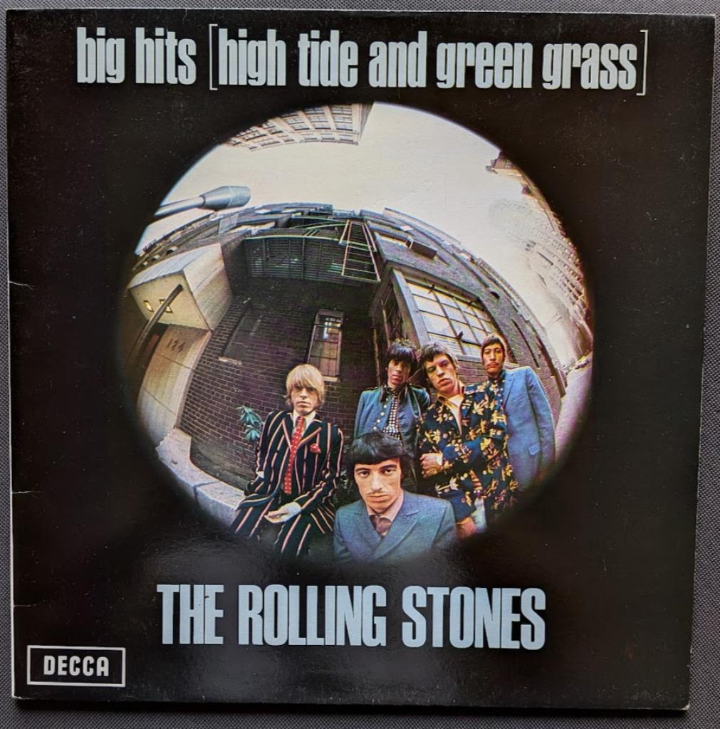 The Rolling Stones - Big Hits (High Tide And Green Grass) lp, Cd's en Dvd's, Ophalen, Gebruikt, 12 inch, Poprock