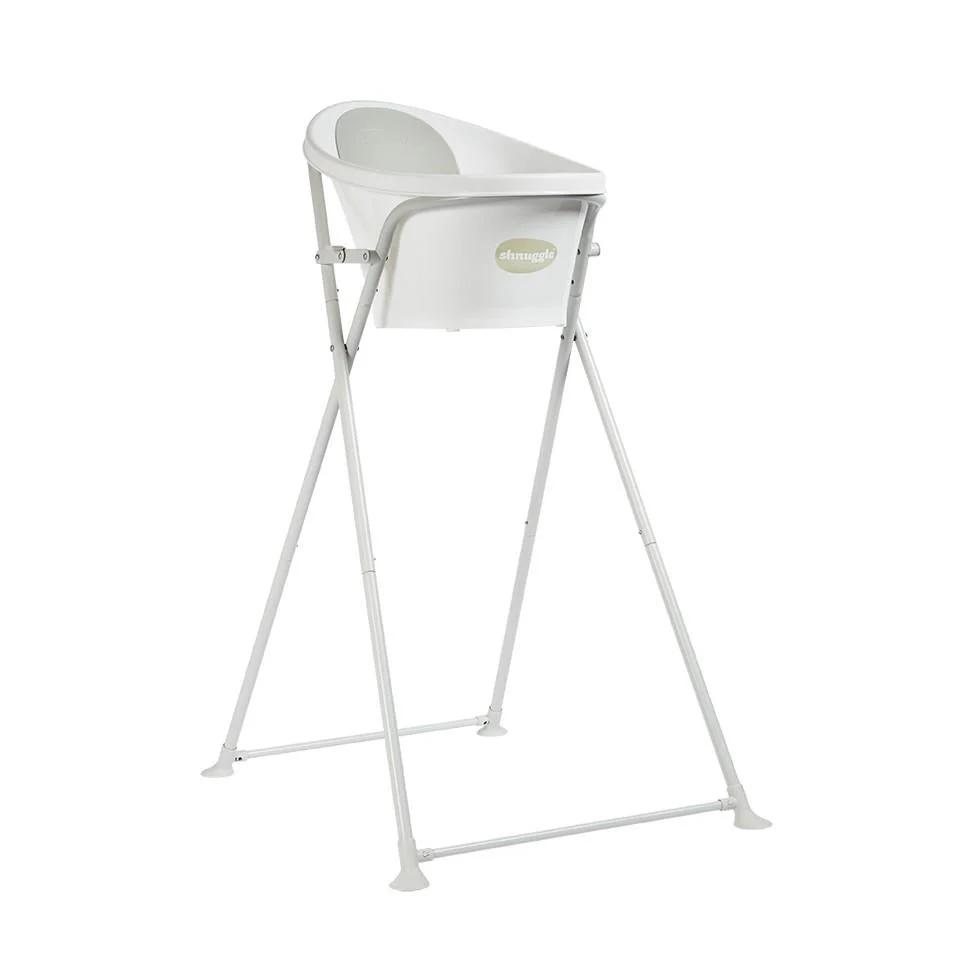 Shnuggle babybadje met staander, Kinderen en Baby's, Badjes en Verzorging, Ophalen, Zo goed als nieuw