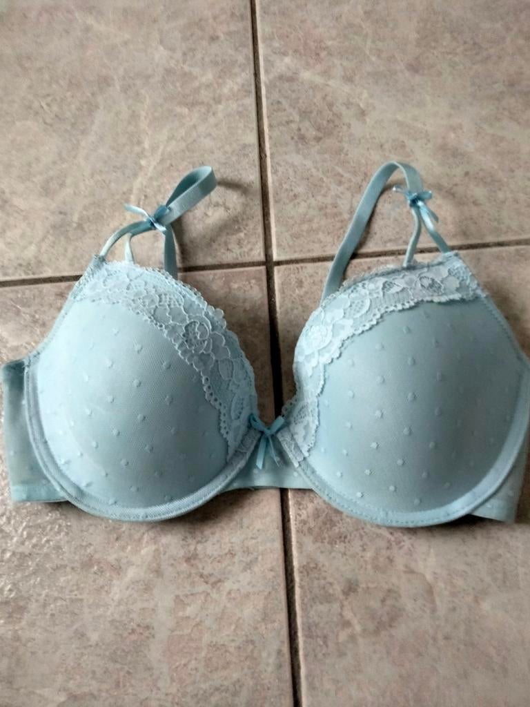 Beha lichtblauw 80C nieuwstaat, Zeeman, Ophalen of Verzenden, Blauw, BH