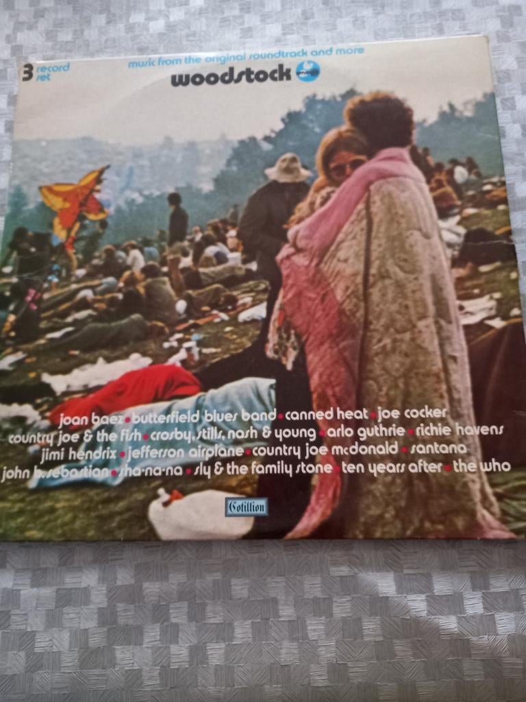 Woodstock- verzamelalbum 3 lp's, Ophalen of Verzenden