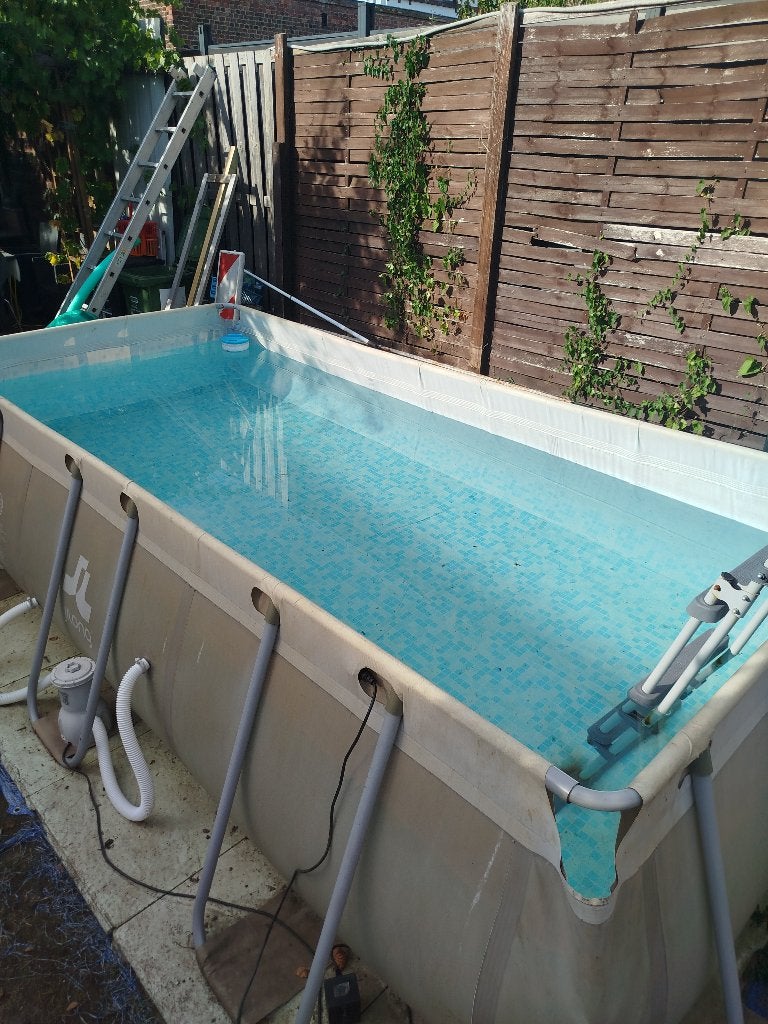 Piscine, Jardin & Terrasse, Piscines, 200 à 400 cm, Enlèvement, Utilisé, 80 à 120 cm