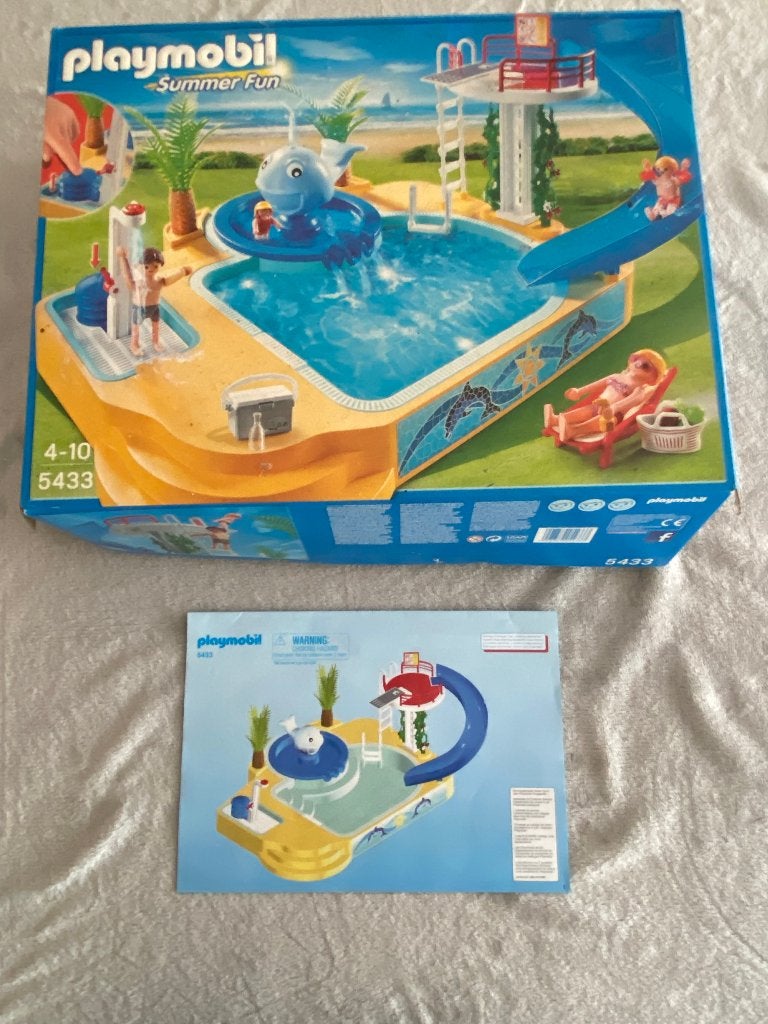 Playmobil - 5433 - Avonturenbad Met Walvisfontein, Enfants & Bébés, Comme neuf, Summer fun, Kit complet, Enlèvement