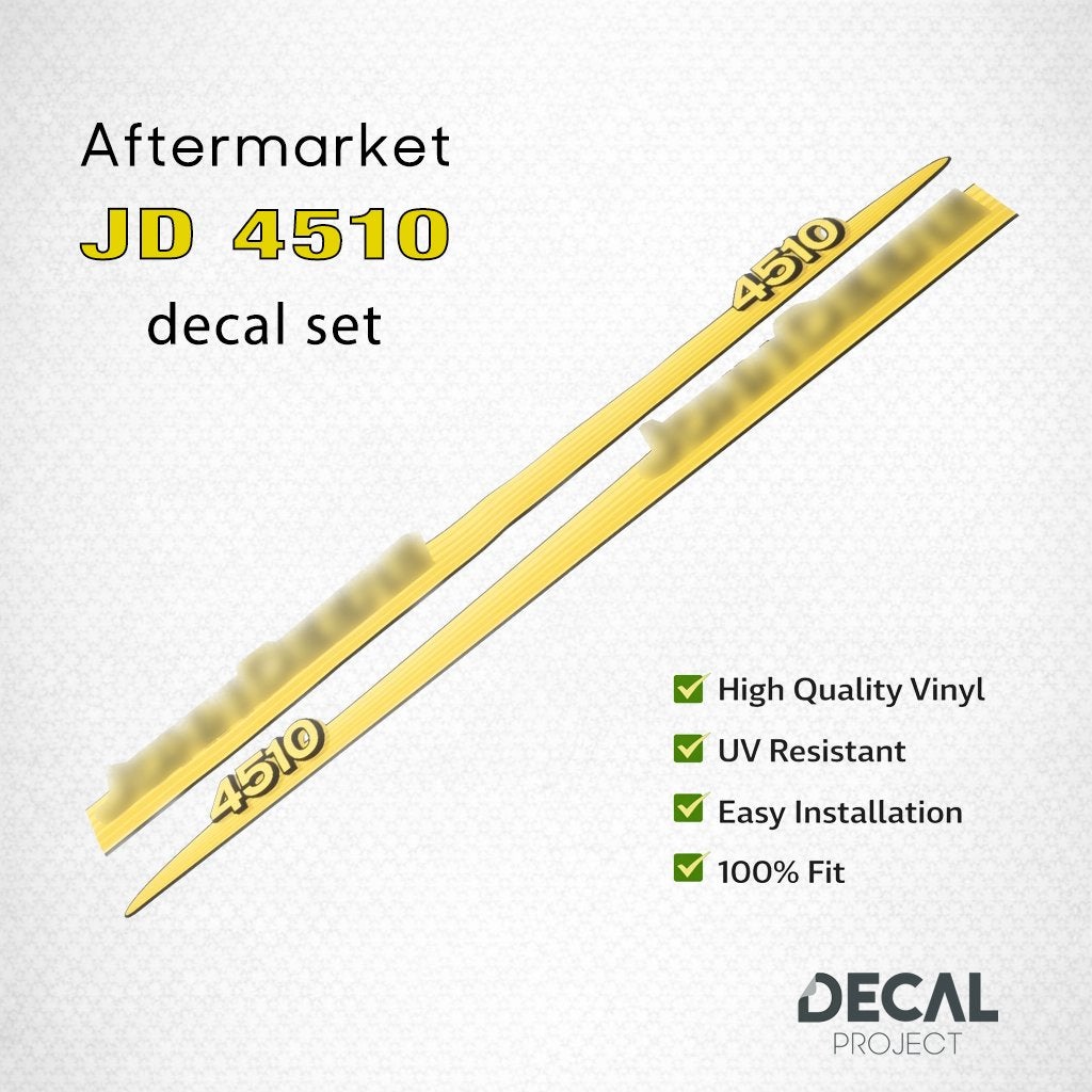 Autocollants de rechange John Deere 4510 - 4710, Envoi