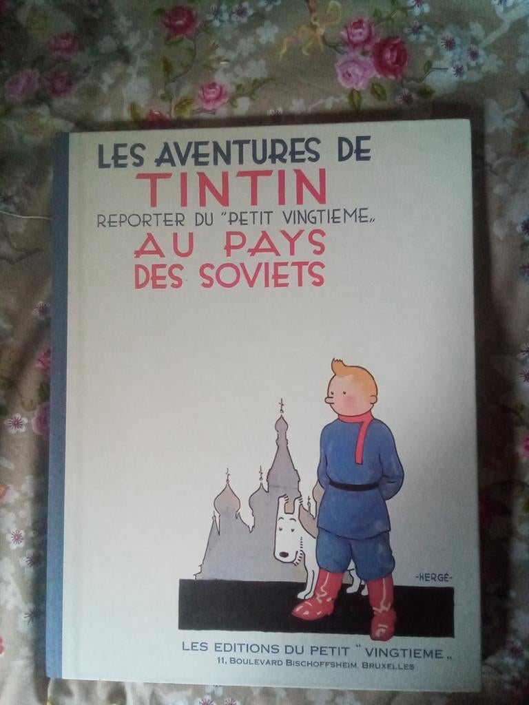 Strip TinTin au pays des Soviets (1981), Boeken, Ophalen of Verzenden