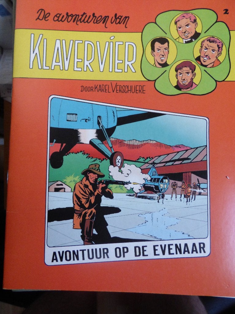 de avonturen van klavervier , avontuur op de evenaar, Enlèvement ou Envoi