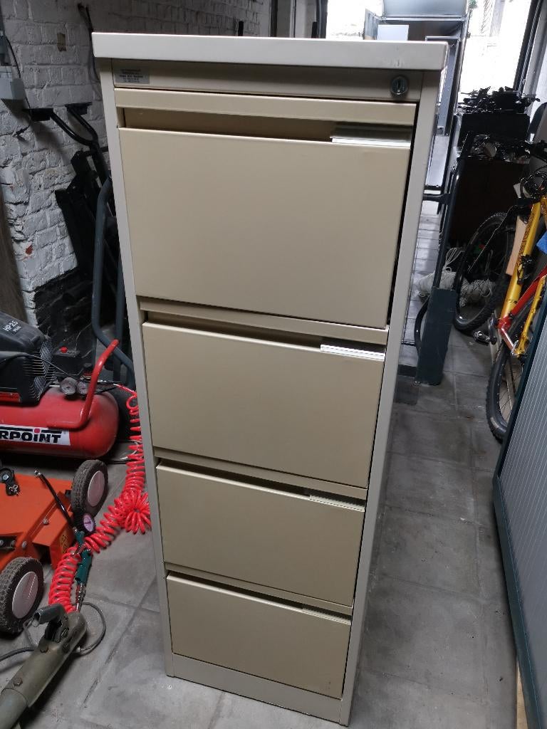 metalen ladekast, Ophalen, Minder dan 50 cm, Gebruikt, Metaal