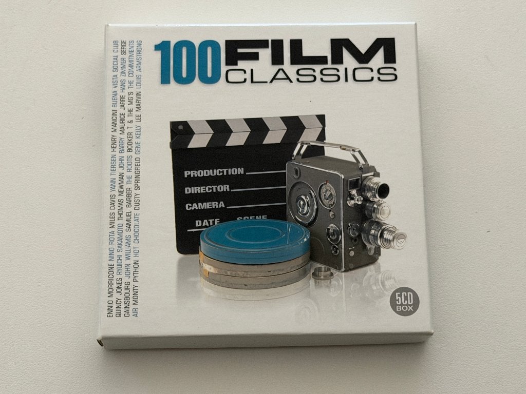 Various – 100 Film Classics (5-CD), Ophalen of Verzenden, Gebruikt, Filmmuziek en Soundtracks, Verzamelalbum