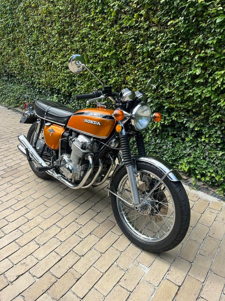 Prachtige Honda CB 750 Four K2 (1973)  - Gereviseerd, Motoren, Motoren | Oldtimers, 750 cc, Occasion, 4 cilinders, Motorrijbewijs A