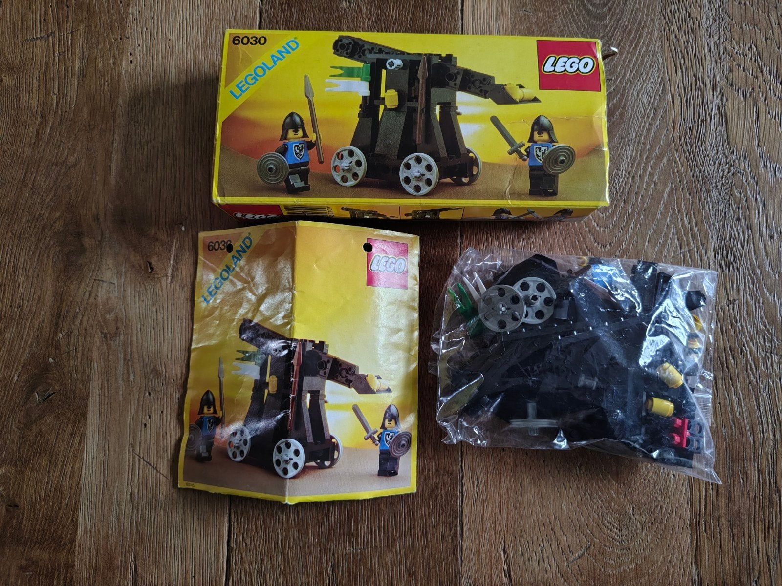 Lego 6030 Catapult CIB, Ophalen of Verzenden, Compleet, Lego