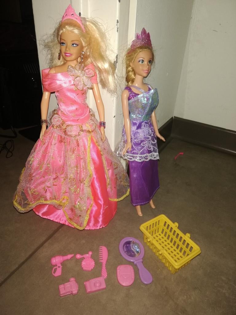 Lot barbies, Ophalen