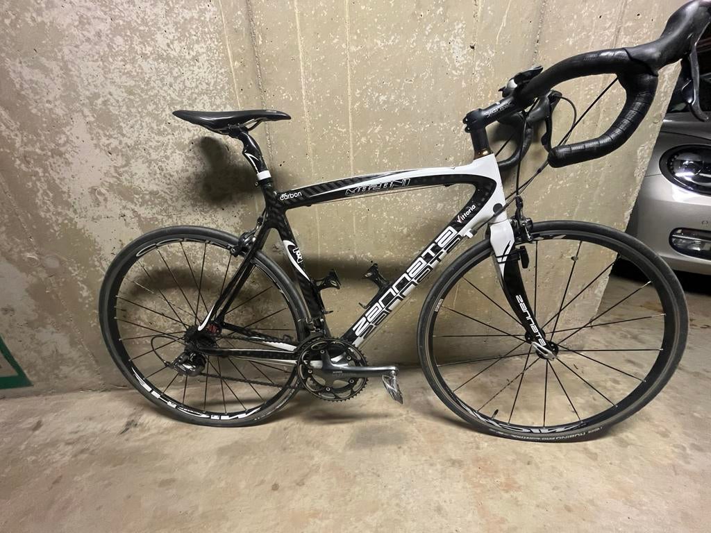 Zannata racefiets maat 56, Minder dan 10 versnellingen, Gebruikt, Carbon, Heren