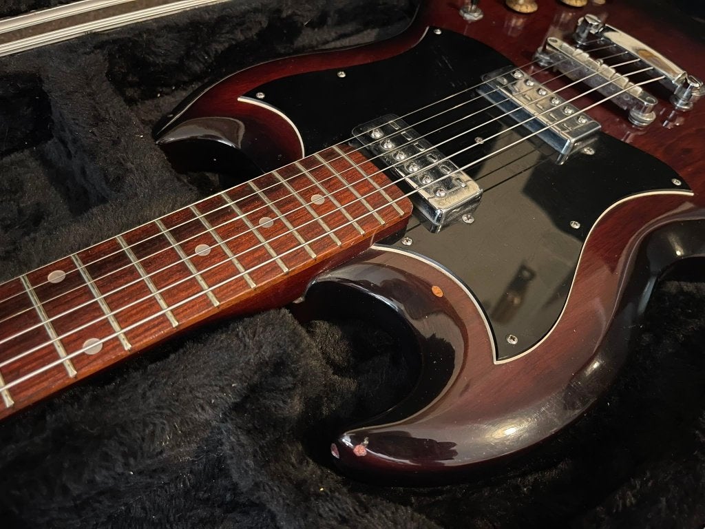 Galson SG 1968-1973 Heritage Cherry 1970 Japon Matsumoku, Enlèvement ou Envoi, Utilisé, Autres marques