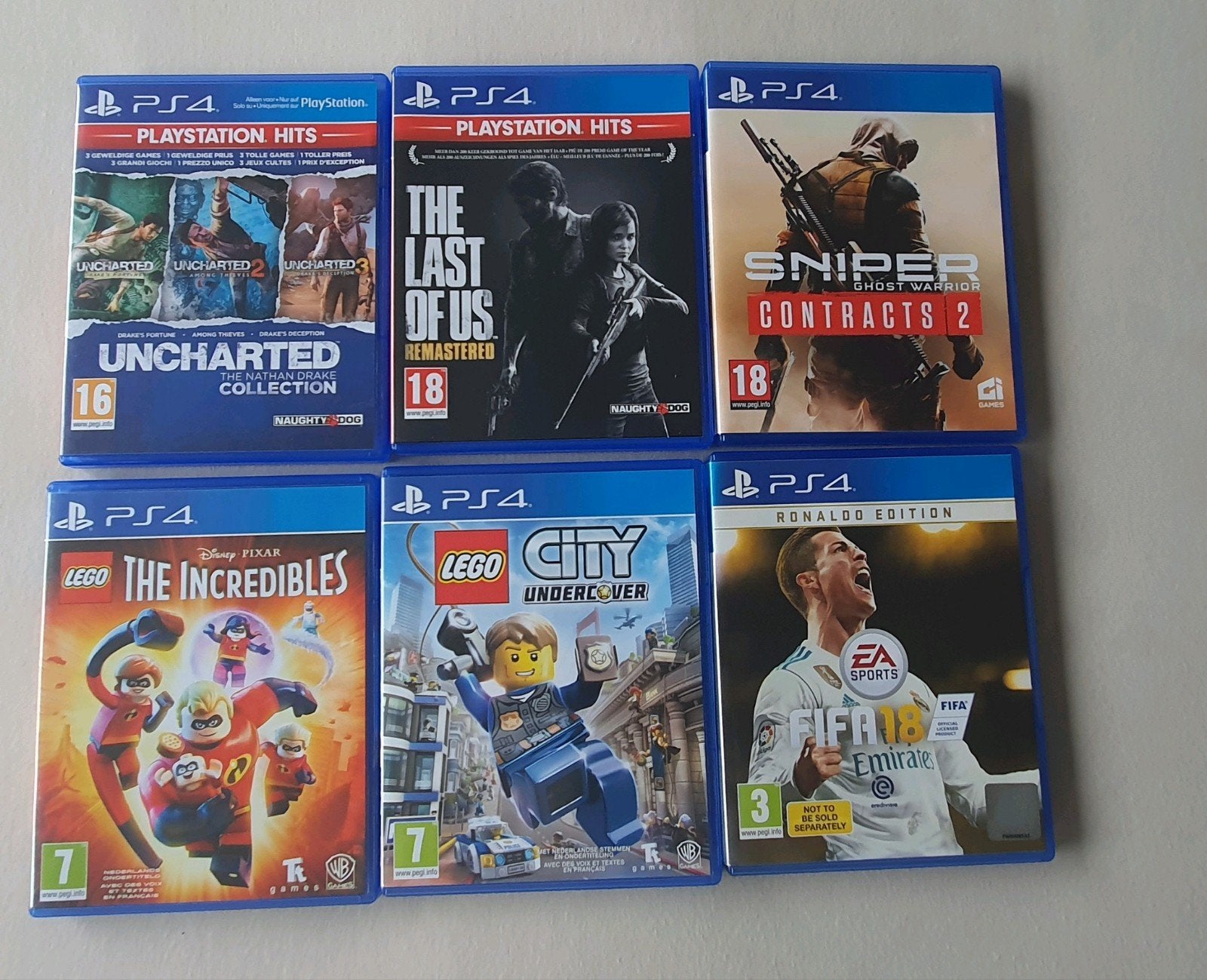 ps4 games allemaal krasvrij, Games en Spelcomputers, Ophalen