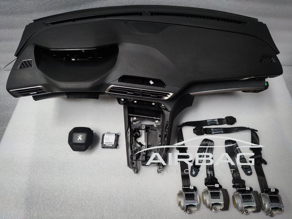 Airbag set dashboard gordel Peugeot 3008 / 5008 2017+ 982301, Gebruikt, -, -, Ophalen of Verzenden