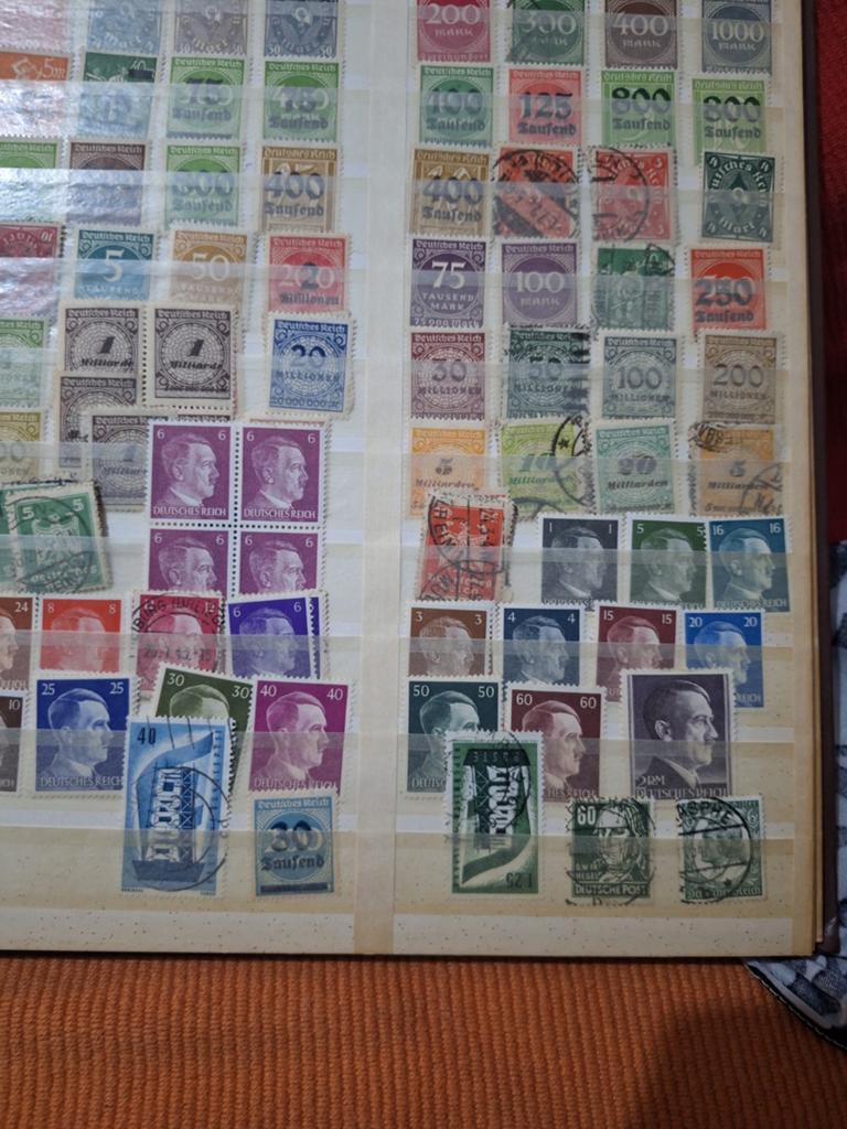 Collection de timbres allemands