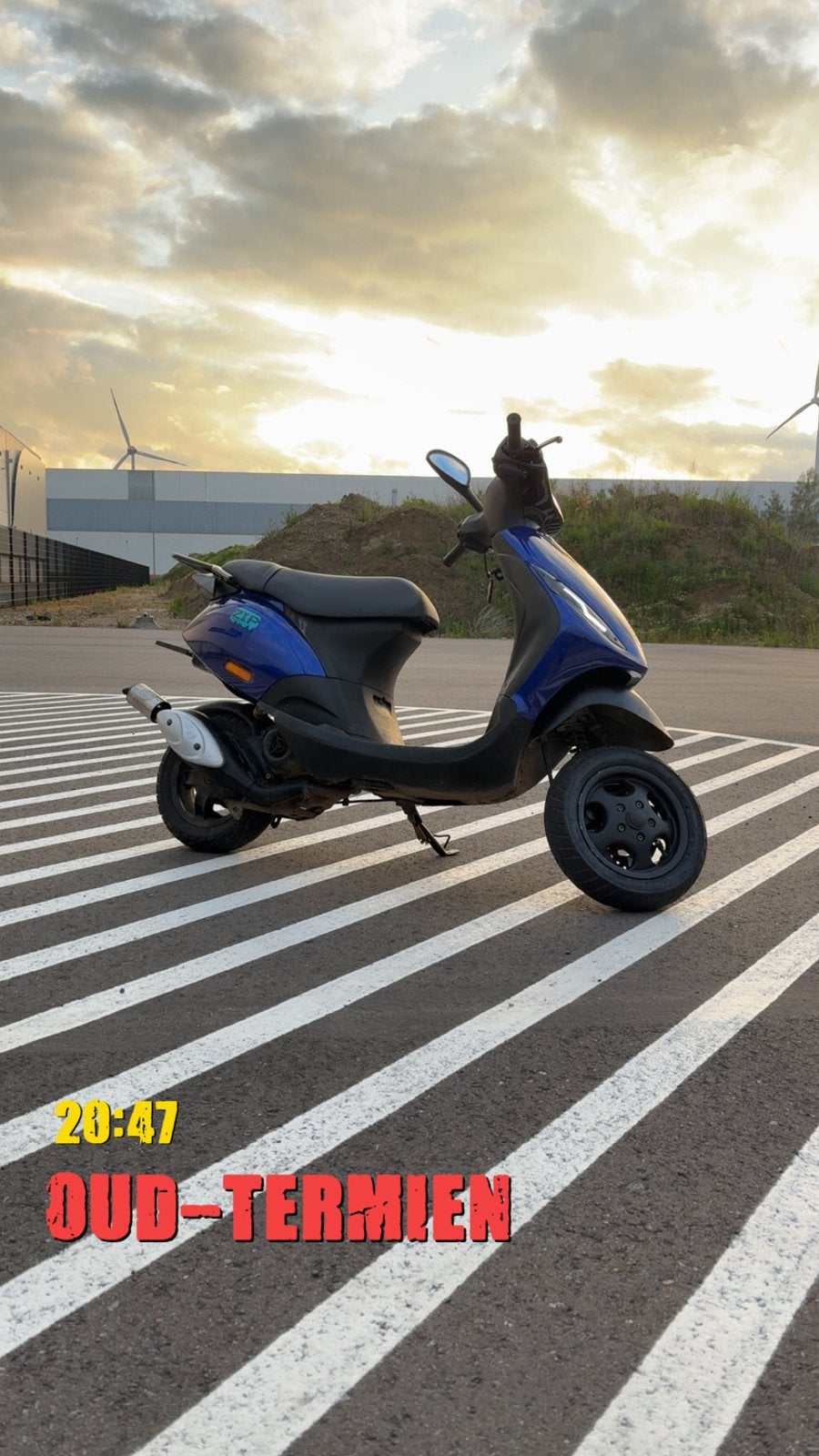Piaggio zip 2t 70cc b-klasse, Fietsen en Brommers, Scooters | Piaggio, Ophalen, Tweetakt, 70 cc, Zip