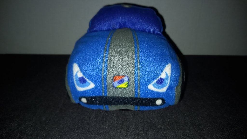 Rox auto knuffel, Kinderen en Baby's, Ophalen of Verzenden, Gebruikt