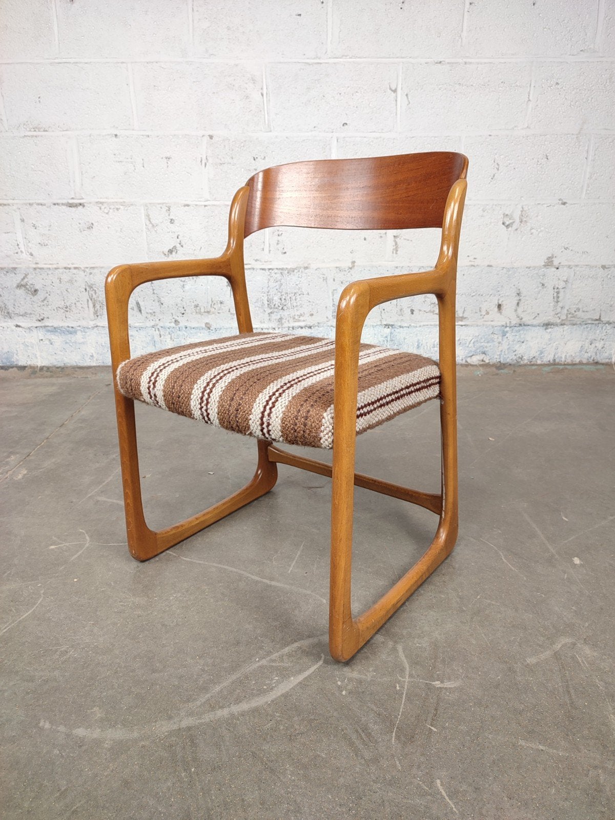 1960's Baumann fauteuil, Ophalen, ., ., Stof