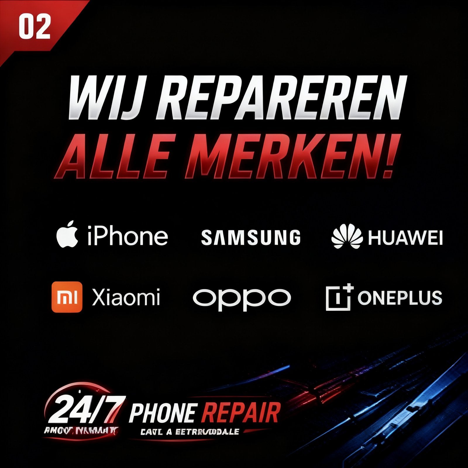 Telefoon reparatie 24/7, Audio, Tv en Foto, Ophalen of Verzenden