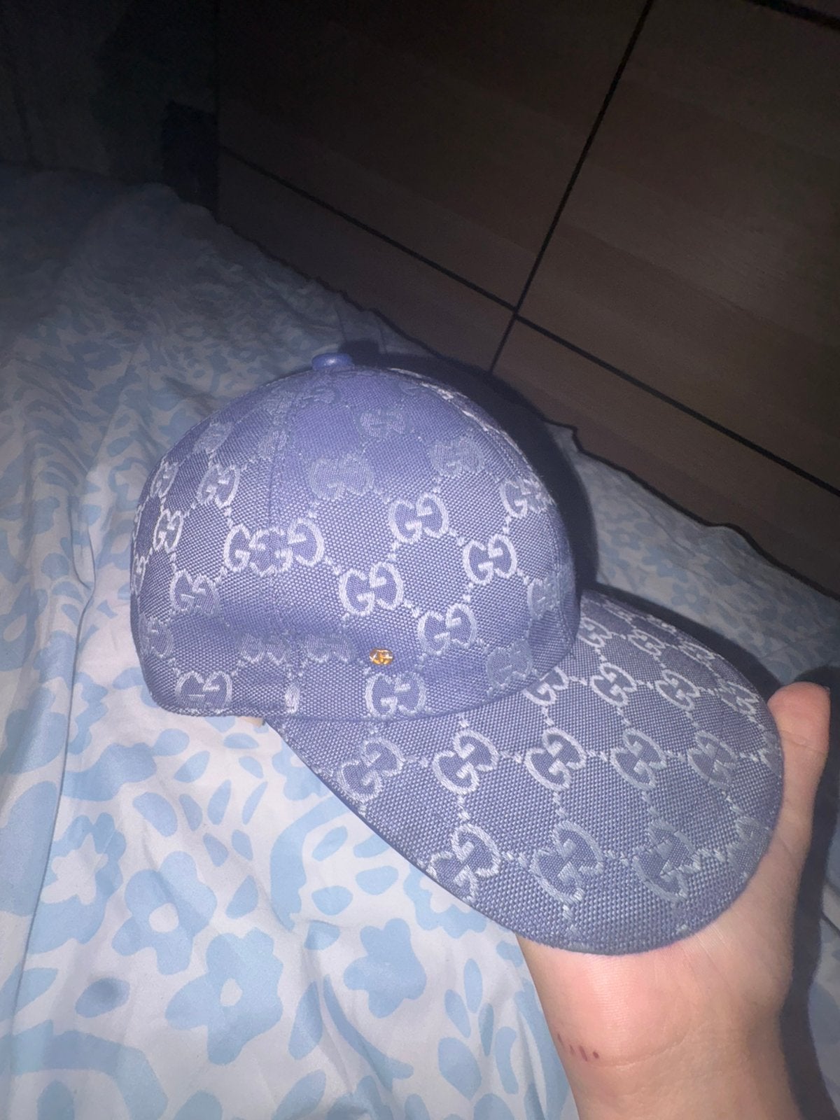Casquet dubai bleu, Enlèvement, Comme neuf