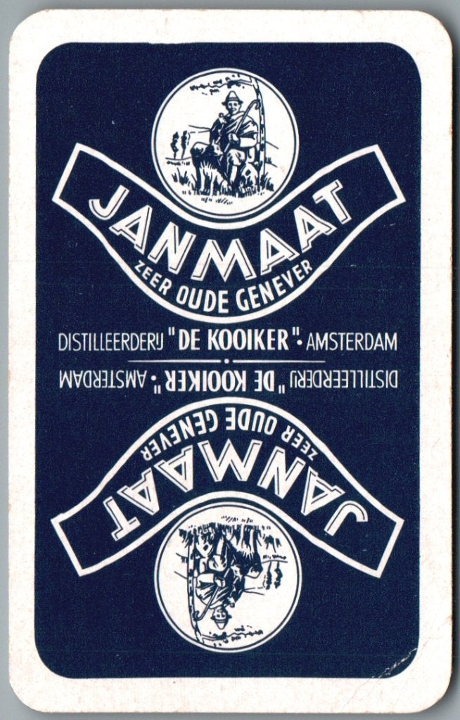 speelkaart - LK15600 - Janmaat, de Kooiker, Verzamelen, Speelkaarten, Jokers en Kwartetten, Verzenden, Zo goed als nieuw, Speelkaart(en)