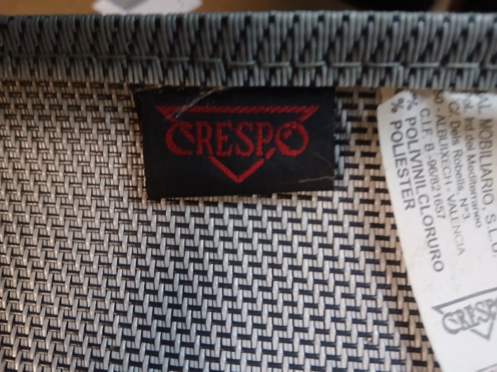 CRESPO LUIFELTJE VOOR KAMPEERSTOEL, Ophalen