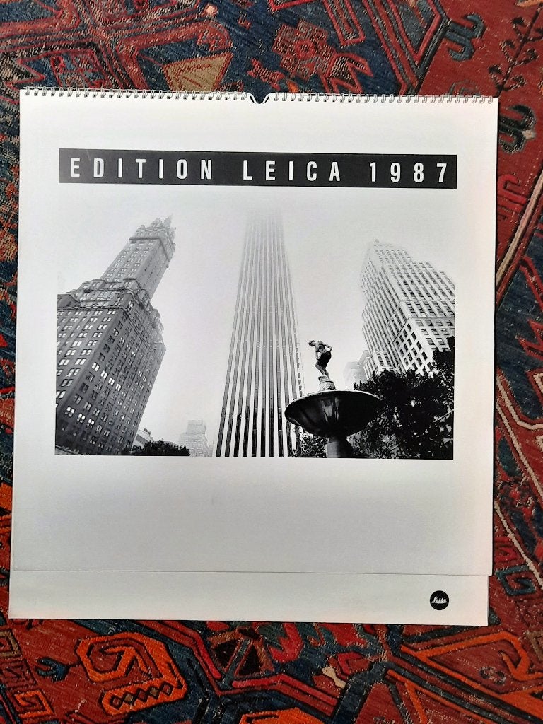 LEICA Edition Kalender 1987, Boeken, Kunst en Cultuur | Fotografie en Design, Fotografen, Ophalen of Verzenden, Zo goed als nieuw